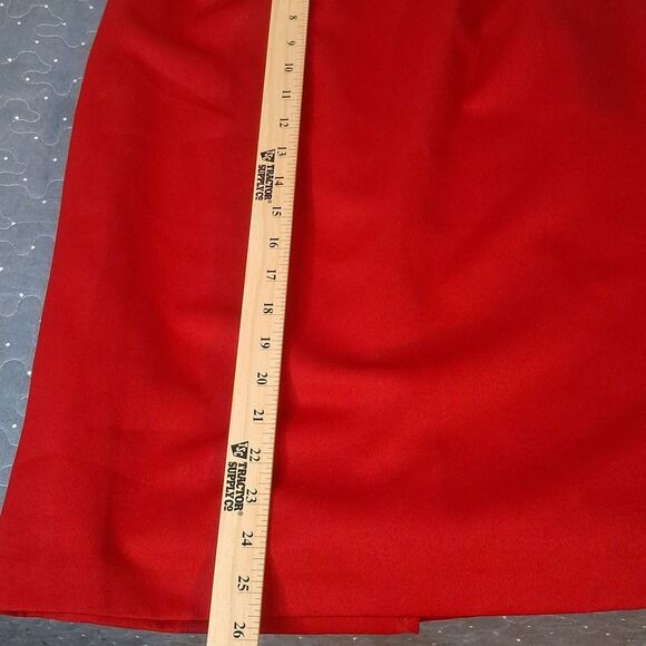 Red Women's 3 Piece Suit Set Size 10 - Picture 11 of 13